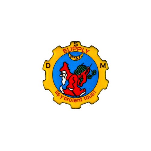 Face insigne Direction du Service du matériel de la 1e armée française