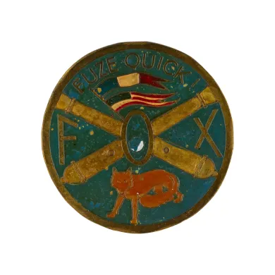 insigne Fox Battery des forces françaises de la Loire-Inférieure