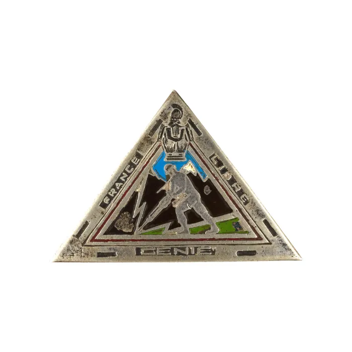 insigne 1re compagnie du génie des forces françaises libres