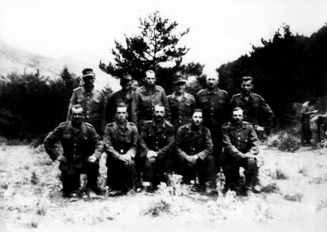 Les Polonais dans la résistance française. Camp du col du Villard. Secteur D. Polonais incorporés de force dans la Wehrmacht passés au maquis. Colonel Terrasson-Duvernon