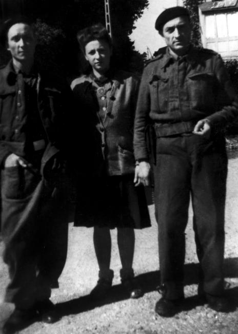 Orne. FTPF. Groupe espagnol SEES GER, Saint-Clair-de-Halouze. Flers. Paul et Eliane Saniez et Maurice Simondin.