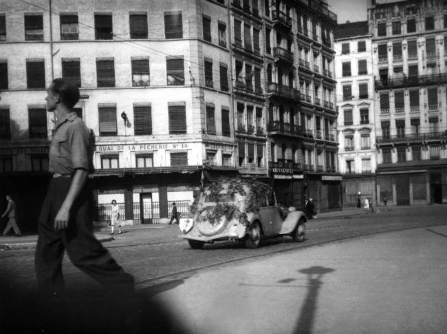 Libération de Lyon. Le départ des Allemands. 