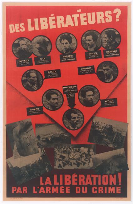 affiche rouge
