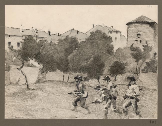 Sainte Anne, libération de Marseille
